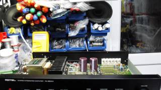 Rotel RA820AX Amplifier Repair [upl. by Enelyw934]