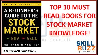 Top 10 must read books for stock market knowledge  Share market from basics to advance [upl. by Akived266]