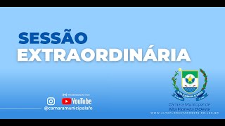 06ª Sessão Extraordinária de 2024 da Câmara Municipal de Alta Floresta D´Oeste Ro [upl. by Eednarb]