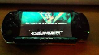 PSP God of War Ghost of Sparta crash [upl. by Ahsekyw]