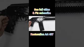 M16 gun restoration M4 gun restoration 12bore repeater gun viral restoration ytshorts [upl. by Valaria]