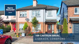 109 Cartrun Breac Lisbrack Longford  3 bed semi detached house for sale [upl. by Heida]