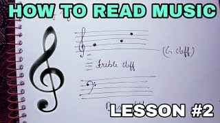 How To Read Music 2  Cleff Sign  in Hindi [upl. by Cheyney]