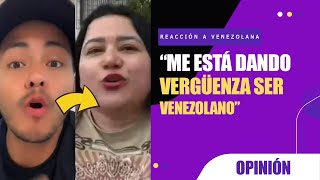 MUJER VENEZOLANA que CRITICÓ a CHILE INDIGNA a JOVEN EXTRANJERO [upl. by Oilut]