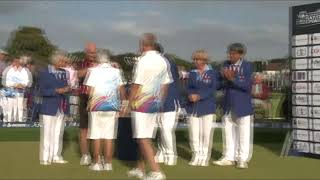 Bowls England National Finals  Mixed Pairs Final 2021 [upl. by Platt908]