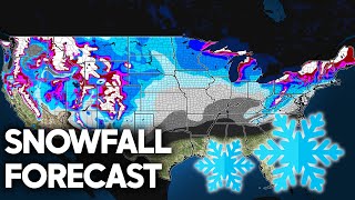 Snowfall Forecast Winter 2023  2024 OFFICIAL [upl. by Laven304]