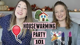 How to Host a Housewarming Party  DIY Invitations amp Photo Booth Props [upl. by Kera]