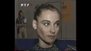 Юлия Барсукова  Yulia Barsukova  Выступление Sydney 2000 Интервью после выступления РТРVHS [upl. by Perot]