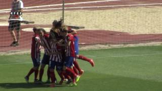 RESUMEN  FC Barcelona Femení 23 Club Atlético de Madrid Féminas FINAL Copa de SM la Reina 2016 [upl. by Kast]