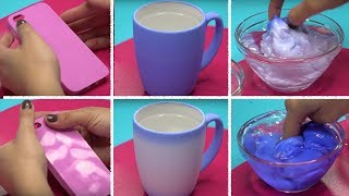 HOW TO MAKE MAGIC COLOR CHANGING PAINT  EZPZ Ideas [upl. by Cello372]