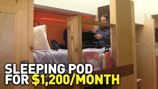 Pod Living for 1200 a Month Can This Help Ease the Housing Crisis [upl. by Forward]