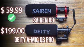 SAIREN Q3  THE BEST Vlog Microphone for Low Budget Vloggers and Another Great NEWS [upl. by Ervin]