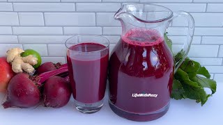 BEETROOT JUICE DRINK FOR LONG LIFE [upl. by Nivlem]