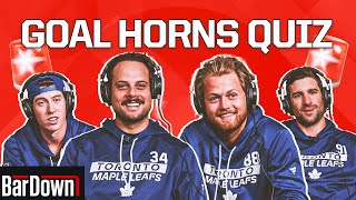 CAN NHLERS PASS THIS NHL GOAL HORNS QUIZ [upl. by Quinta892]