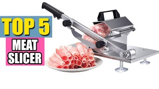 Best Meat Slicer Review In 2021  Top 5 Meat Slicers for Home Use [upl. by Scrivens]