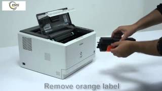 Epson AcuLaser M 2400 Toner Cartridge Replacement  user guide  7330A  7330 [upl. by Kaylyn208]