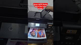 Epson L6270 Duplex Allin One Color printer Speed Test print printersupport [upl. by Iridissa]