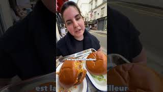 Bon burger au poisson validé  🥳 restoparis burgerparis fishburger pereetfish [upl. by Blandina]