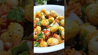 Makhana Bhel Recipe for Weight Loss  Healthy Snack Option 🥜 youtubeshorts viralvideo [upl. by Hiamerej]