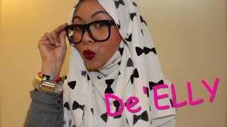 DeELLY SHAWLS AND SIGNATURE HIJAB STYLE [upl. by Narat771]