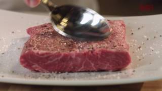 How To Prepare The Perfect Flat Iron Steak [upl. by Ajnos]