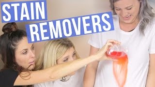 MINDBLOWING Instant Stain Removers w Mr Kate [upl. by Doownil875]