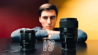 Sony 35mm f18 vs Sigma 35mm f14  Best 35mm Lens for Sony [upl. by Richers]