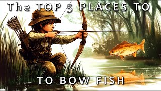 How To Bow Fish And The Top 5 Places To Bow FishRed Dead Redemption 2 Online [upl. by Safoelc]