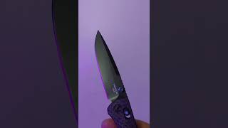 The MYSTO a Hogue Knives and Glow Rhino Collab Project blue edcknife edccommunity [upl. by Garges442]