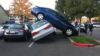 Top 10 Funniest Parking Fails COMPILATION  2014 [upl. by Minny183]