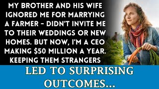 After marrying a farmers son I lost my family and became a 50 million CEO acting like strangers [upl. by Eberhart]