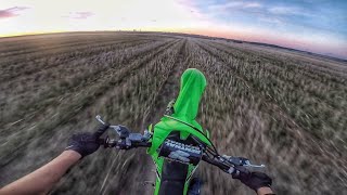 KAWASAKI KX 450  OFF ROAD TEST AND TRACK [upl. by Euqinoj]