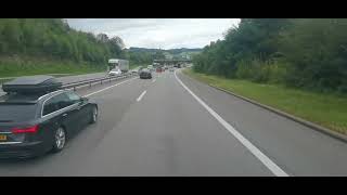 DAF XF530 Fahrt Sursee nach Beringen SH  Sursee bis Ausfahrt AarauOst [upl. by Brandenburg476]