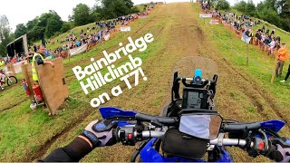 Bainbridge Hillclimb on my Tenere 700  Adventure Bike Hill Climb  2024 [upl. by Aihsatsan]