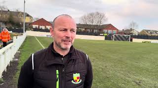 Paul Carden interview after 00 draw with Mossley  10224 [upl. by Eatnhoj]