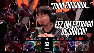 SHACO APARECEU no TIER 1 do COMPETITIVO em UM JOGO IMPORTANTE  NRG vs 100T  LCS 2024 [upl. by Nahshunn]