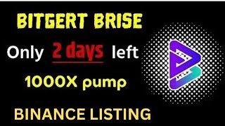 BRISE Best Coin In 2024  Partnership 611  BRISE 000006  Binance Listing [upl. by Hanid]