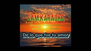 Amor Traicionero LOS TERRICOLAS Karaoke [upl. by Oynotna]