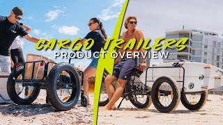 The Ultimate Cargo amp Surf Trailers for your Electric Bike  In Focus [upl. by Ait]