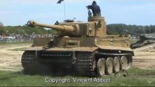 TIGER TANK  Bovington Tiger 131 on the Move  04 [upl. by Drusie]