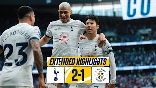 TOTTENHAM HOTSPUR 21 LUTON TOWN  PREMIER LEAGUE EXTENDED HIGHLIGHTS [upl. by Theodosia]