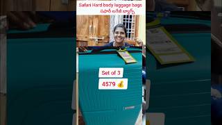 unboxing Safari luggage bags review set of 3 from Flipkart 4579rs safariflipkart informativevideo [upl. by Pauiie]