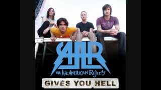 Gives You Hell  All American Rejects INSTRUMENTAL Karaoke lyrics in description [upl. by Ettennahs]