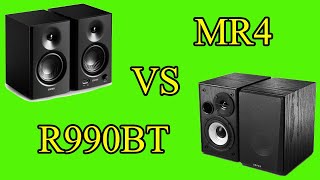 Edifier R990BT VS Edifier MR4 [upl. by Burget338]