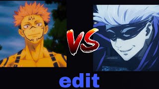 gojo vs sukuna and jogo vs gojo go to description for the editing app download link [upl. by Loziram158]