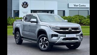 Approved Used Volkswagen Amarok 20TDI Style  Volkswagen Van Centre Wrexham [upl. by Athalee]