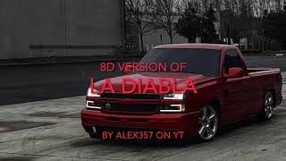 La Diabla  Eslabon Armado 8D Audio 2021 [upl. by Gifferd]