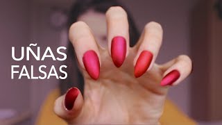 UÑAS FALSAS DE PRIMARK  Tutorial cómo ponerlas precio daños  Bárbara Cea [upl. by Neiht286]