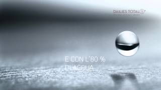 DAILIES TOTAL1®  Nuove lenti a contatto giornaliere in silicone idrogel con gradiente acqueo [upl. by Elaval]