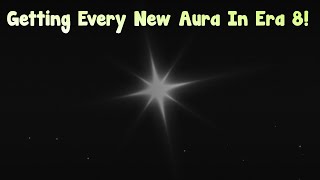 Getting Every New Aura In Era 8 In Sols RNG [upl. by Sigsmond]